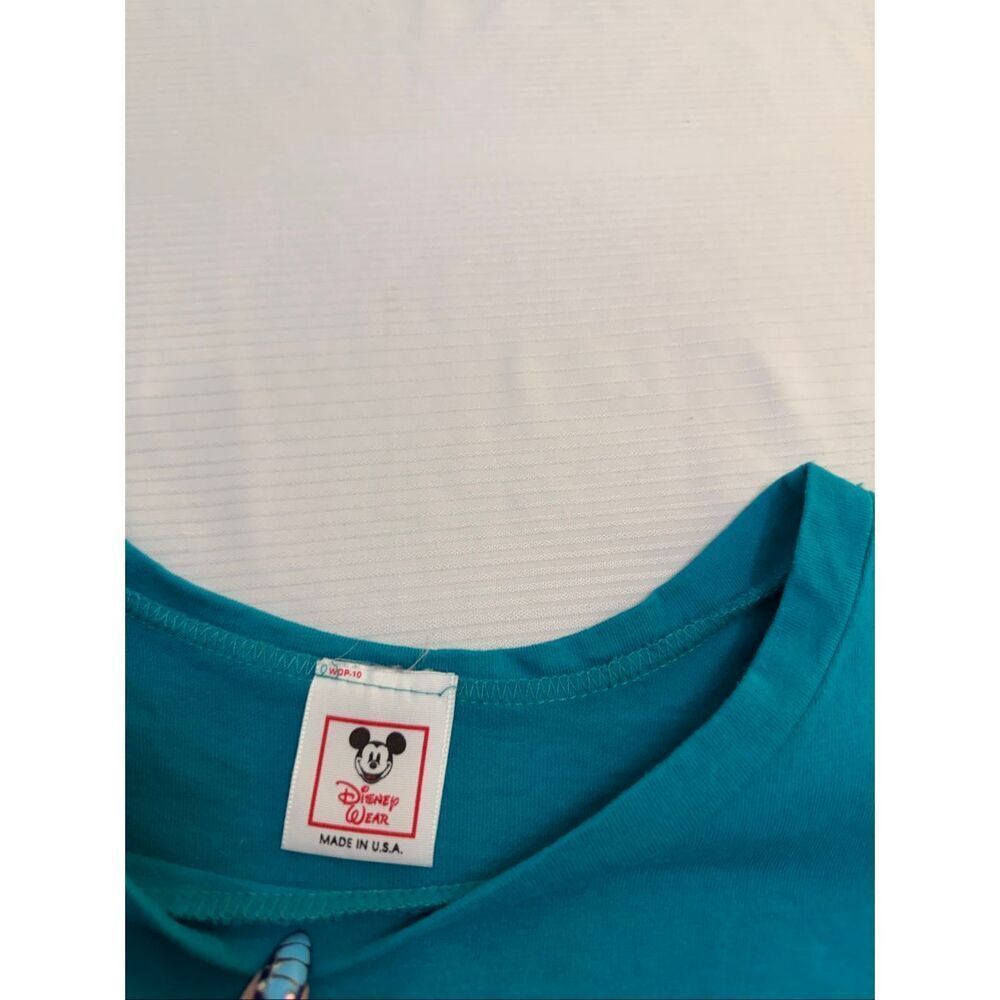 Disney Wear Vintage Drop Shoulder Peplum T-Shirt Size M/L See Measurements - Picture 3 of 8